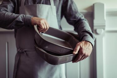 Форма для запікання прямокутна 36 x 23 x 7 см, бордова Emile Henry