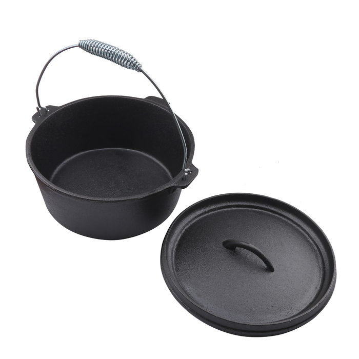 Казан голландський мангал чавунний 4 л. GRILLI