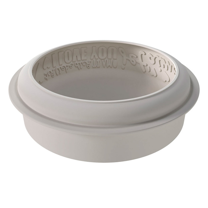 ENDLESS LOVE Силіконова форма 'вічне кохання' Ø190 h 55 мм (1500 мл)