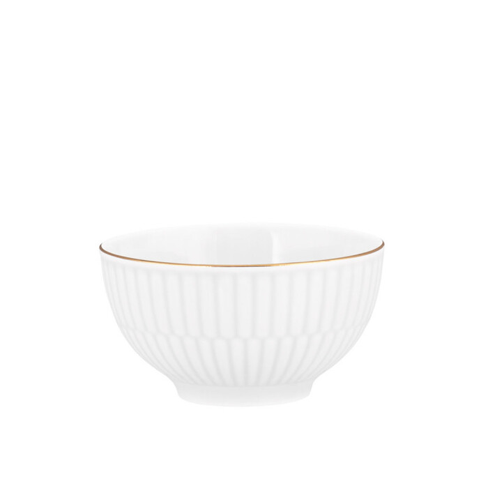 Пиала для соуса 0,14 л, белая с золотистым ободком Amina Goldrand Seltmann Weiden