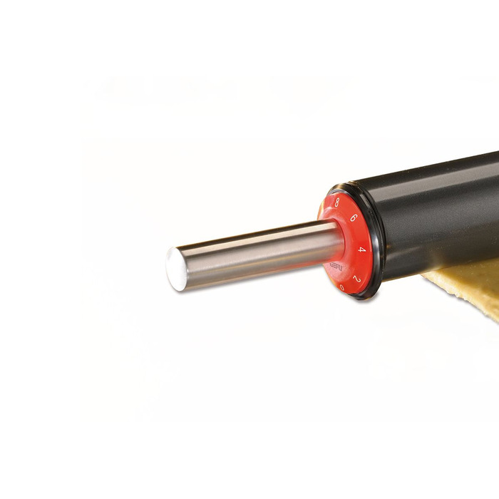 Скалка для тіста регульована, 48,5 см чорна Exact Gefu