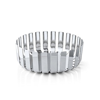 Кошик для фруктів кругла глянсова 24 см Gusto Blomus