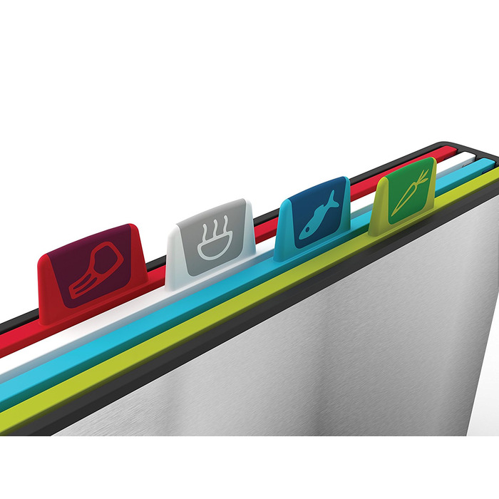 Набір обробних дощок в металевому кейсі Index Steel Joseph Joseph