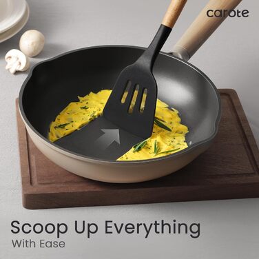 Набір кухонного приладдя з антипригарним покриттям, термостійкий до 230 C 10 предметів Carote