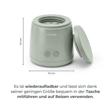 Портативний підігрівач дитячих пляшечок Nuvita