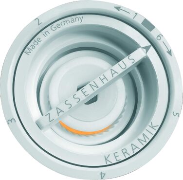 Чорна/букова деревина Головка млина з деревини дуба з плавним регулюванням високопродуктивної керамічної шліфувальної машини Млин для спецій для перцю 14 см, Ø 5,4 см Чорний/Дуб