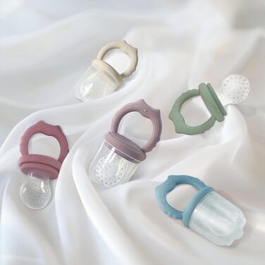 Дозатор дитячого харчування силіконовий на 9 порцій, рожевий ZUFIO