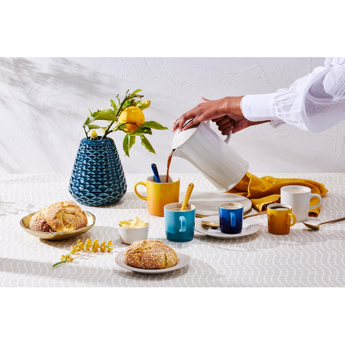 Набір із 4 чашок для еспресо 100 мл, різнокольоровий Riviera Le Creuset