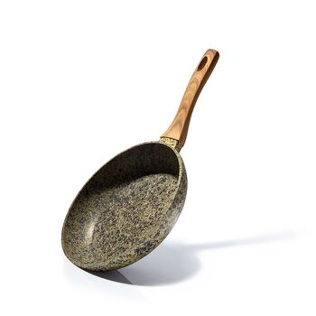 Сковорідка Fissman MONBLANE STONE 24x4,9см CREAM (4278)