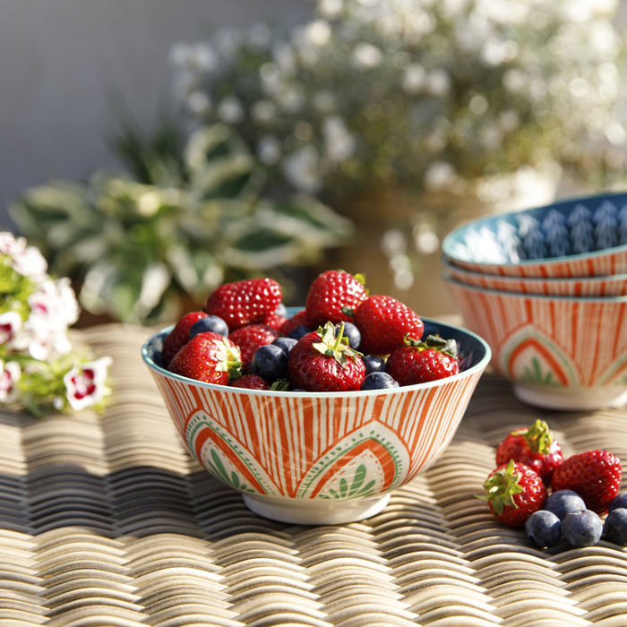 Миска Kitchen Craft MIXED FOLK, кераміка, діам. 16 см, 500 мл