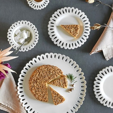 Блюдо сервірувальне La Porcellana Bianca GIULIETTA, порцеляна, діам. 32 см