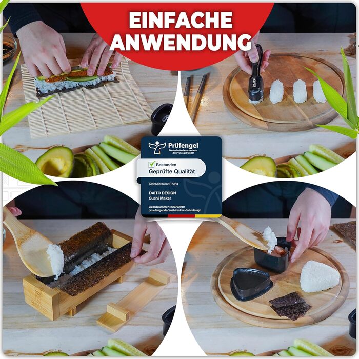 Преміальний набір для приготування суші DAITO DESIGN