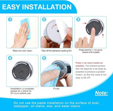 Тримач для кухонних рушників 4 шт Redamancy