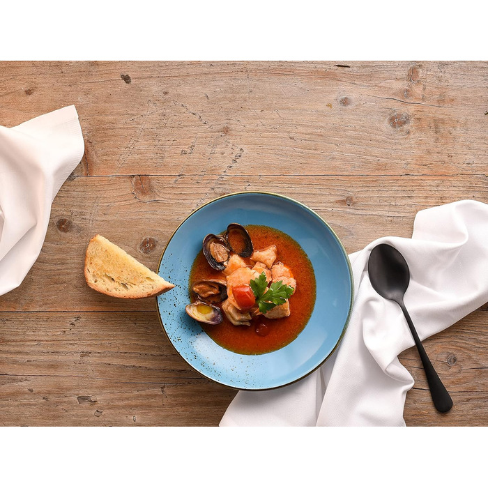 Серія Nature Collection Scandinavia, набір посуду з 16 предметів, комбінований сервіз з кераміки (обідній сервіз, Середземномор'я), 19984