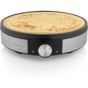 Млинниця електрична 30 см, чорна/срібляста Tristar