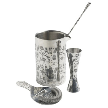 Смесительный стакан, 700 мл, нержавеющая сталь, Tiki, Urbanbar (Урбанбар)