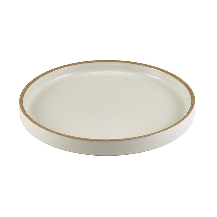 Тарілка презентаційна 20*2.5 см із низьким вертикальним бортом, Kava Stoneware, GenWare