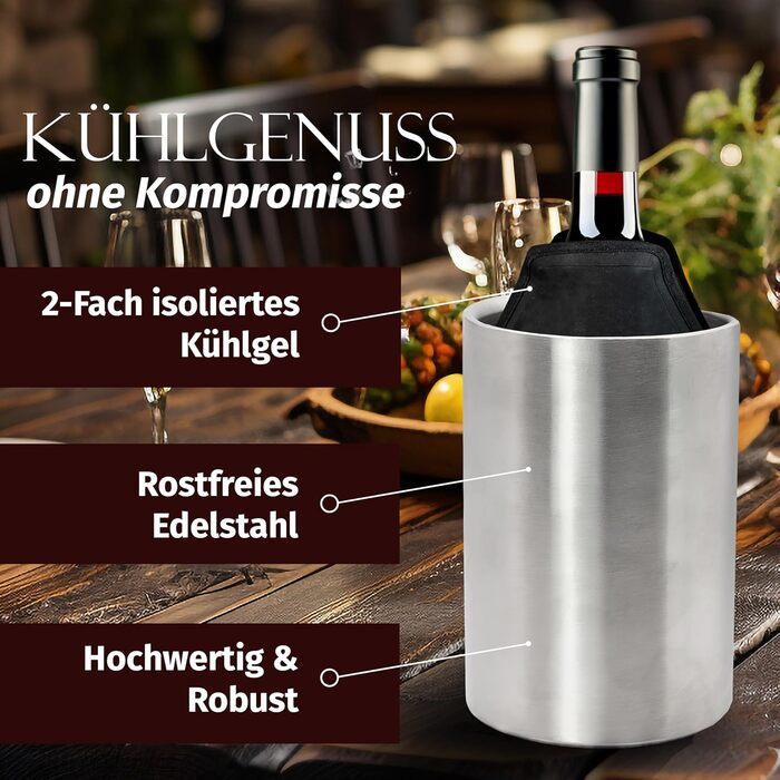 Охладитель и чехол для вина VANEJA