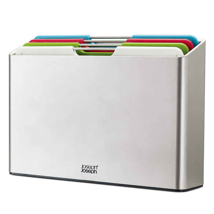 Набір обробних дощок, 7,5 х 22,2 х 32 см, срібло Folio Regular Joseph Joseph