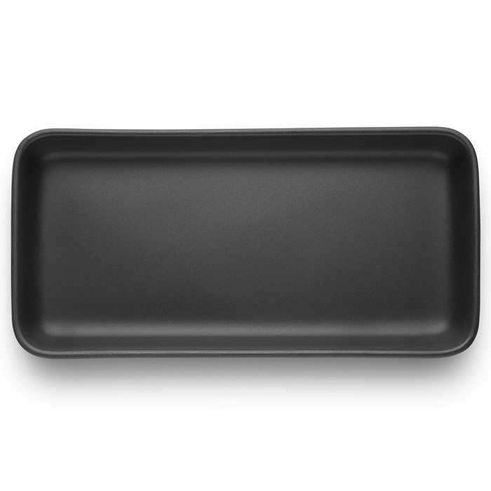 Блюдо сервировочное прямоугольное 12х24 см, черное Nordic Kitchen Eva Solo