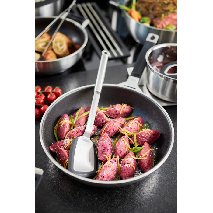 Кухонна лопатка 35,5 см із силіконовим краєм Rösle