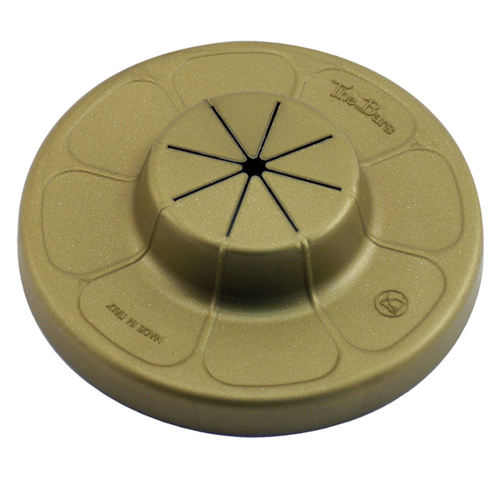 B007MG Кришка для чашки d 105 мм, колір золотий, каучук