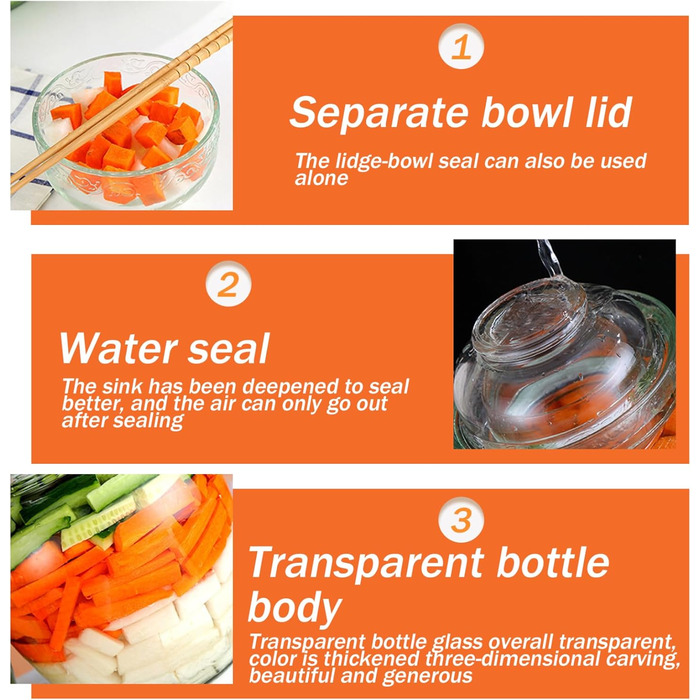 Банка для консервації з кришкою 1,5 л Dbvnnsy