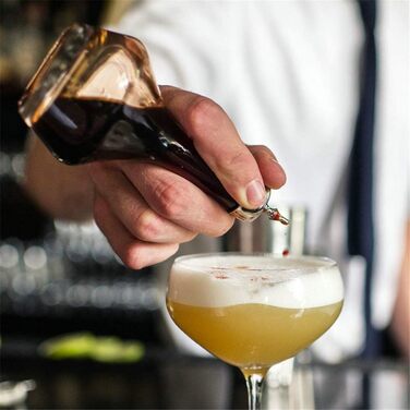 Набір з 3 скляних пляшок з кришкою панелі приладів, 48 мл SuproBarware