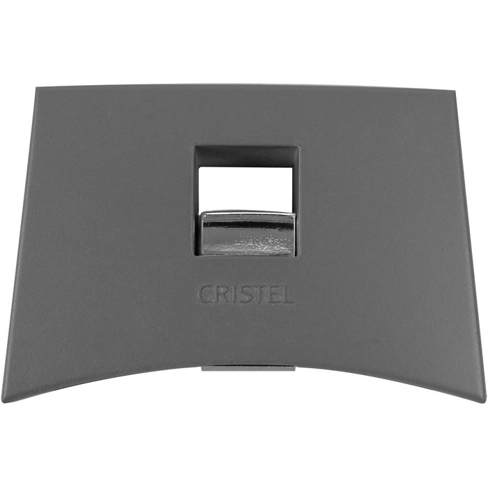 Ручка для посуды боковая съемная, серая Mutine Cristel