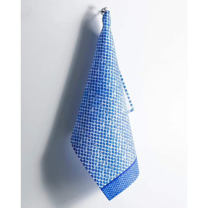 Набір із 3 багатоцільових кухонних рушників Maison d&39 Hermine Сільське Різдво зі 100 бавовни Барні рушники День подяки/Різдво (50 см x 70 см) (06 - Indigo Love)