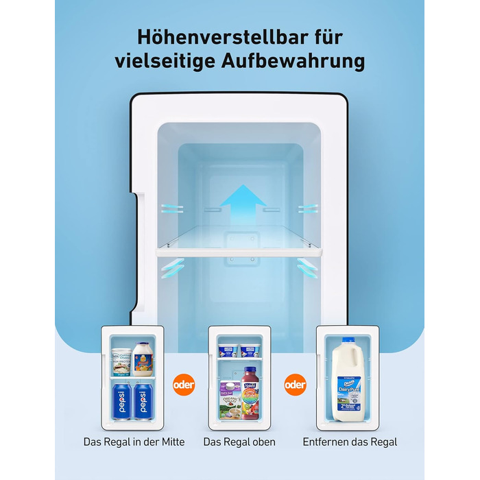 Міні-холодильник 6 л чорний AstroAI