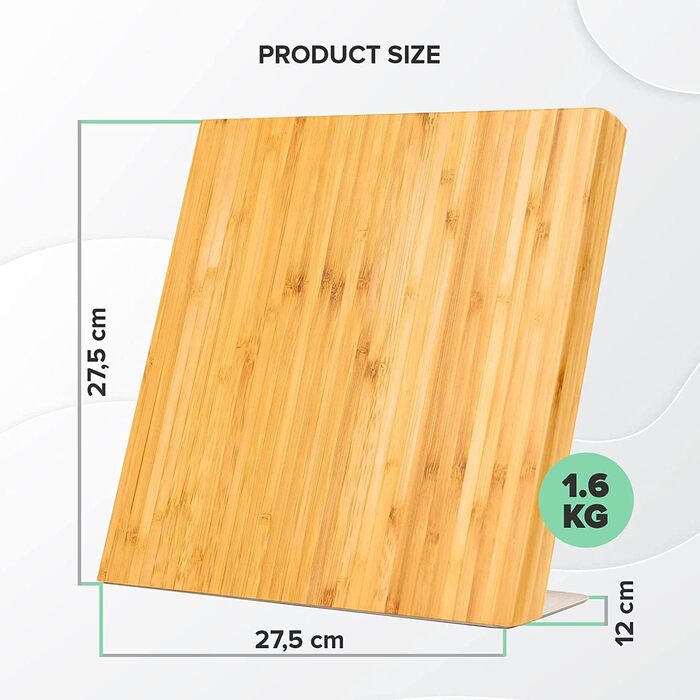 Магнітний блок для ножів 27,5x27,5 см Coninx