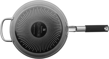 Сковорода 28 см  з додатковою ручкою, сіра Fusiontec Mineral WMF