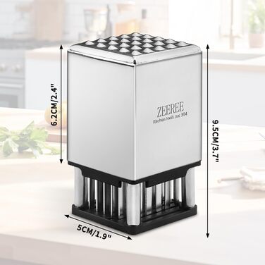 Тендерайзер для м'яса з нержавіючої сталі ZEEREE