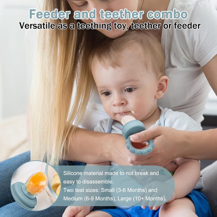 Набір силкіконових ніблерів для дітей 2 шт. CLDY