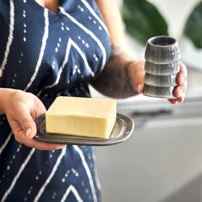 Набір посуду SPRINGLANE Misty Cliff 24 шт., Столовий сервіз з кераміки на 4 персони (набір яєчних чашок з 4 шт.)