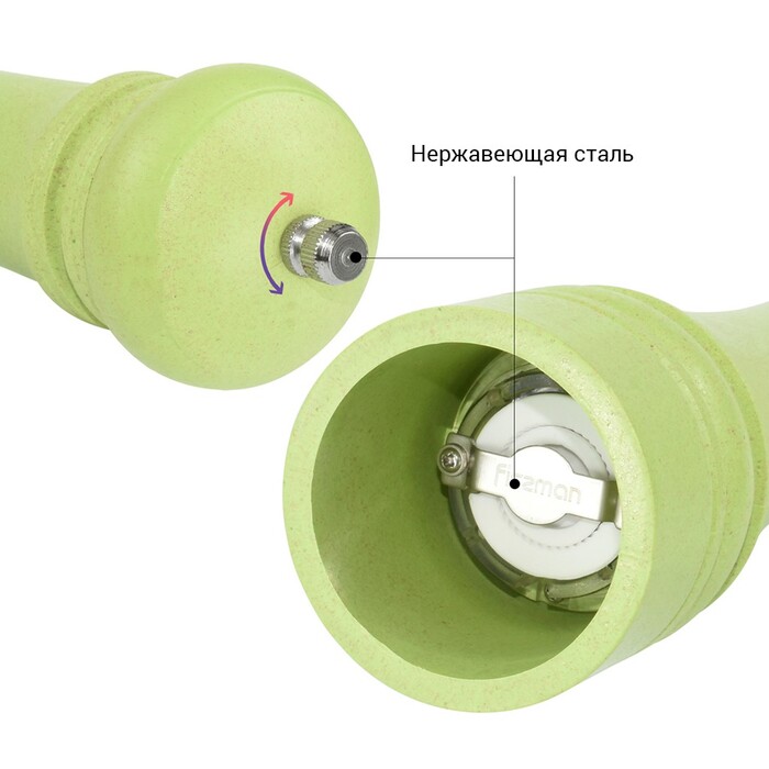 Млин для перцю і приправ Fissman 25x6 см механічна (8204)