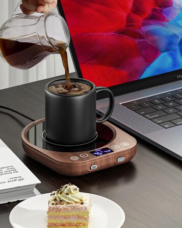 Підігрівач для чашок 35 Вт, коричневий MQFORU