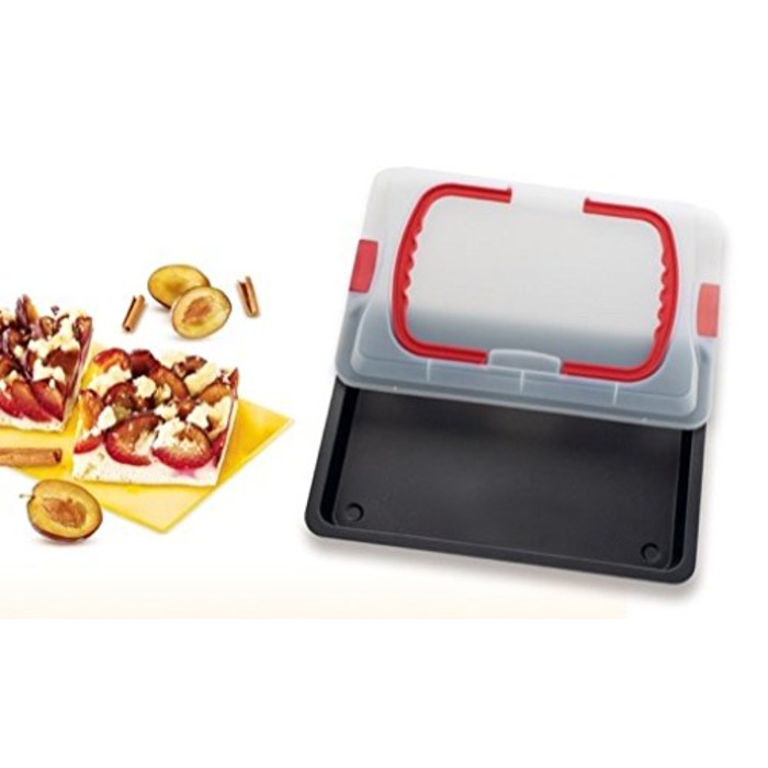 Форма для випічки прямокутна з кришкою 25 x 36 см Bake Go Dr. Oetker