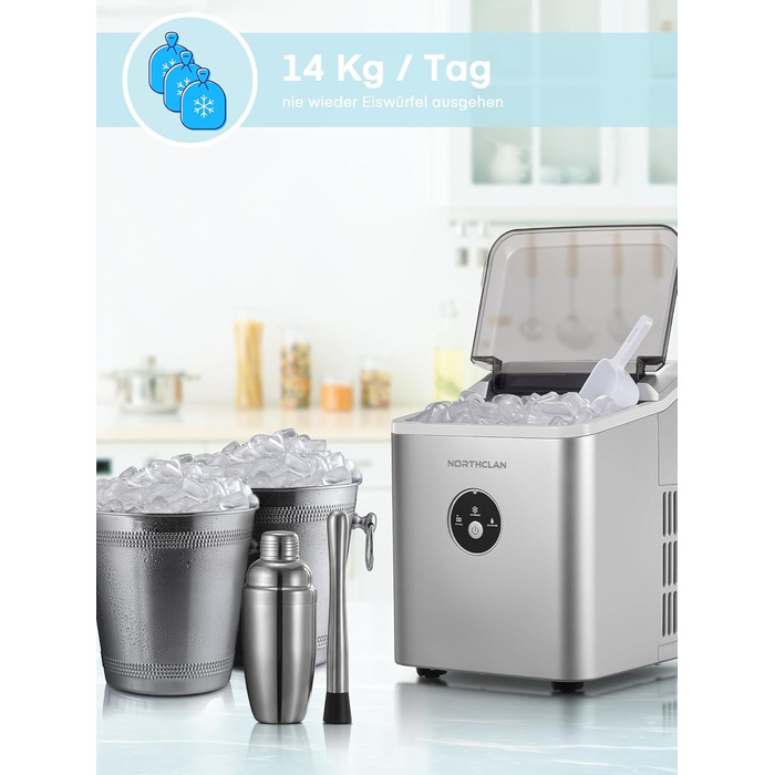 Льодогенератор 2 л 120 Вт NORTHCLAN