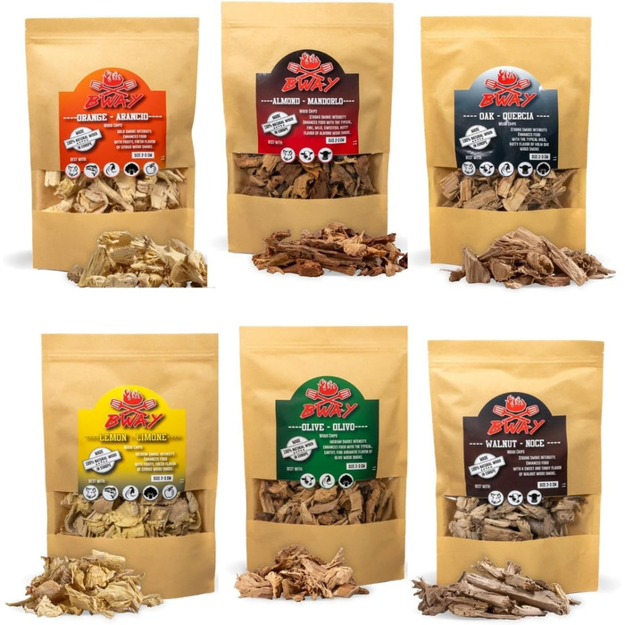 Набір тріска для копчення 6 шт 1 л BWAY