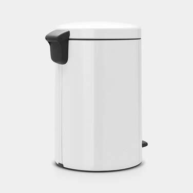 Сміттєвий бак з педаллю 20 л безшумний білий NewIcon Brabantia