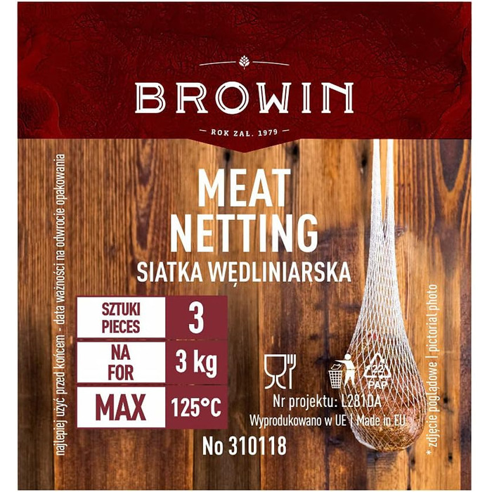 Коптильна сітка для ковбас на 3 кг Browin