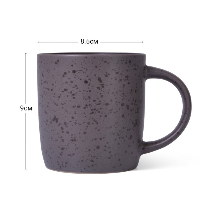 Кухоль Fissman 330 мл, колір КОРИЧНЕВИЙ (6063)