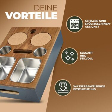 Органайзер для снеків 26 х 37 х 9 см Cascalino's