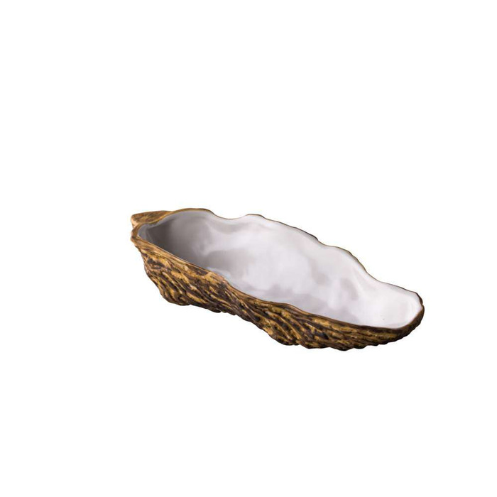 Тарілка для презентацій Studio Raw Oyster shell d24X10.6Xh5 см RD19191