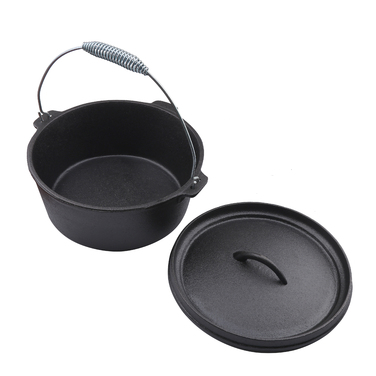 Казан голландський мангал чавунний 4 л. GRILLI