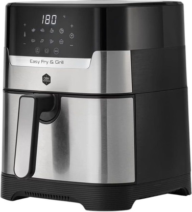 Tefal Мультипіч OBH Nordica EasyFry&Grill, 1550Вт, чаша-4.2л, сенсорне керув., від 40°C до 200°C, пластик, чорно-сірий