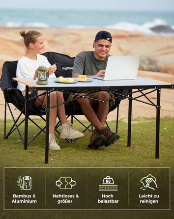 Складаний кемпінговий стіл 136 х 70 см KingCamp