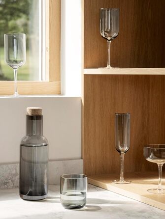 Набір келихів для білого вина 0,31 л, 4 предмети, димчастий Fuumi Blomus